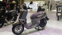 Skuter ini disapa Yamaha QBIX 125 Blue Core 2017.