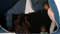 Warga Suriah banyak ditampung di kamp ini. REUTERS/Rodi Said.
