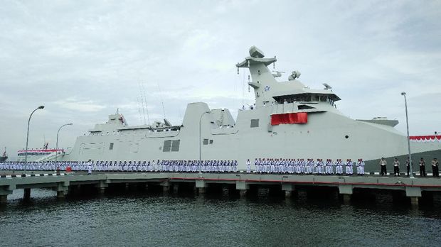  KRI Raden Eddy Martadinata 331 akan fokus menjaga wilayah timur perairan Indonesia.