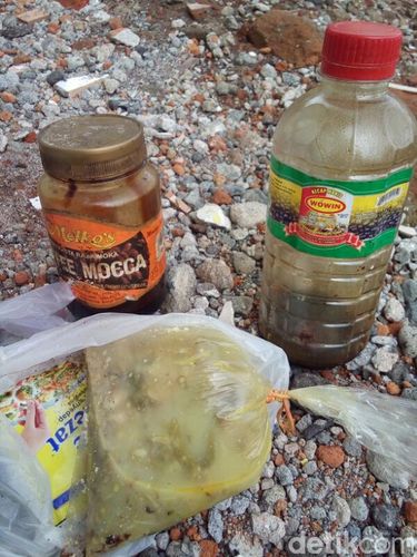 Sisa makanan yang menyebabkan warga keracunan