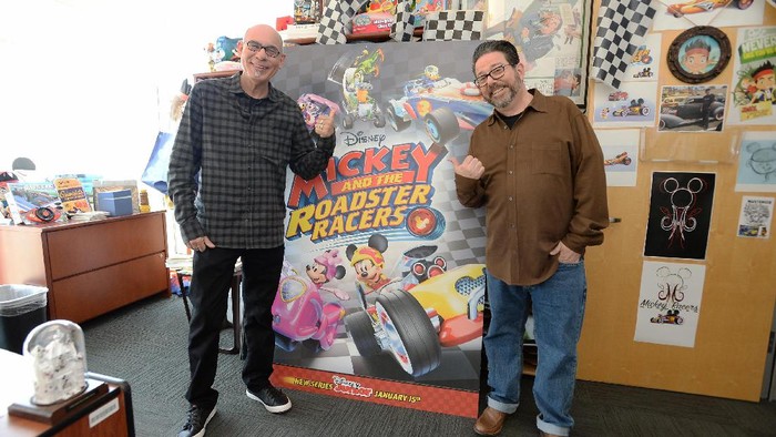 Produser Mickey Mouse and the Roadster Racers: Kami Tumbuh Bersama Mickey