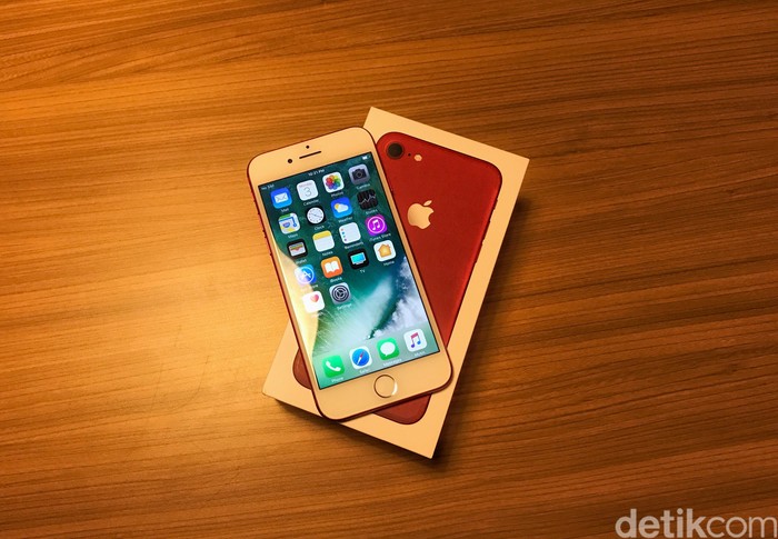 Apple iPhone 7. Foto: Adi Fida Rahman/detikINET Apple iPhone 7. Foto: Adi Fida Rahman/detikINET