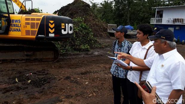Menteri PUPR Basuki Hadimuljono di Rawa Pening