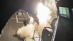 AS Tembakkan 59 Rudal Tomahawk ke Suriah