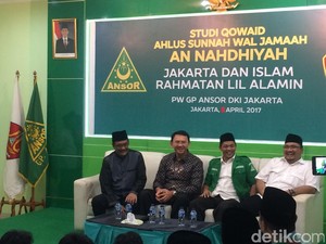Ahok Ingin Perkuat Hubungan dengan NU dan GP Ansor