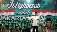 Istigasah untuk Jakarta Damai digelar di Kantor PBNU, Kramat Raya, Jakarta Pusat, Jumat (7/4/2017).
