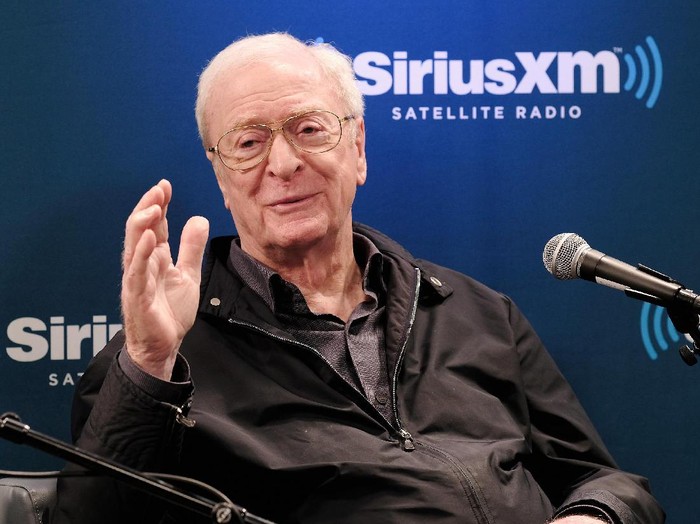 NEW YORK, NY - MARCH 29: Actor Michael Caine speaks during SiriusXMs Town Hall with the cast of Going In Style; Town Hall to air on Entertainment Weekly Radio on March 29, 2017 in New York City. (Photo by Dimitrios Kambouris/Getty Images for SiriusXM)