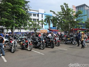 Gaya Nasionalis Komunitas Moge yang Cinta Pejuang Indonesia