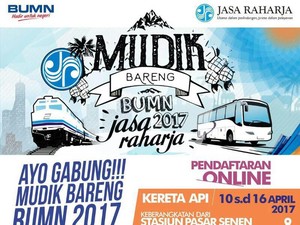 Jasa Raharja Gelar Mudik Gratis, ini Jadwalnya