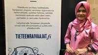 Youlin Afrineta, satu-satunya guru Sukma Bangsa di Lhokseumawe yang sebelumnya belajar di sekolah tersebut. Perempuan anak nelayan di Simeuleu itu merupakan salah satu korban yang selamat dari bencana tsunami 2004.