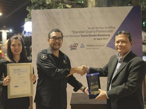 Keren! Trans Studio Bandung Raih Sertifikasi Internasional