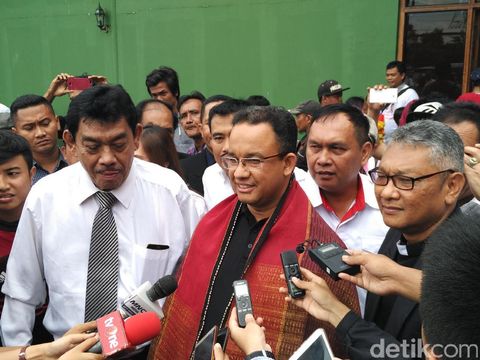 Cagub Anies Baswedan dapat dukungan dari Komunitas Batak Marbisuk.