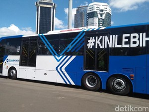 Begini Penampakan Bus Maxi TransJ yang Bisa Bawa 100 Penumpang
