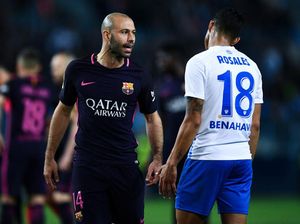 Terkait Kans Juara, Mascherano: Barca Kini Harus Menang di Bernabeu