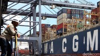 Kedepan diharapkan kapal CMA-CGM Titus akan melayani setiap seminggu sekali di pelabuhan Tanjung Priok.