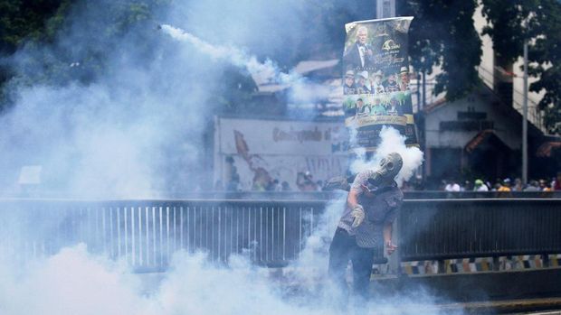  Total 20 Orang Tewas Selama Demonstrasi Antipemerintah Venezuela