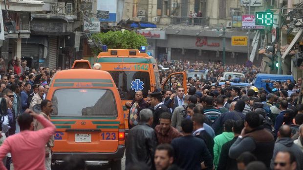Korban Tewas Capai 36, ISIS Akui Perintahkan Serang 2 Gereja Mesir