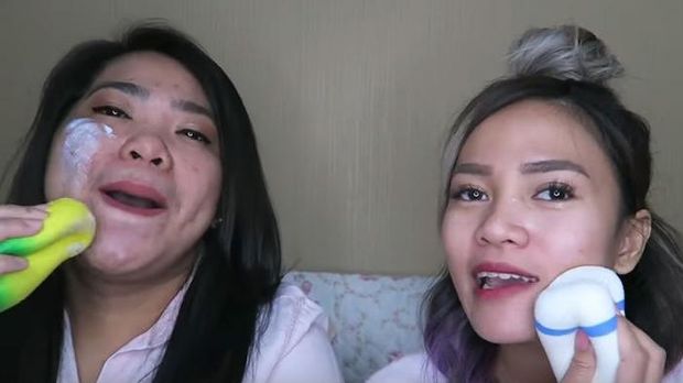 Tanpa Kuas, Beuaty Vlogger Indonesia Ini Makeup Pakai Terong