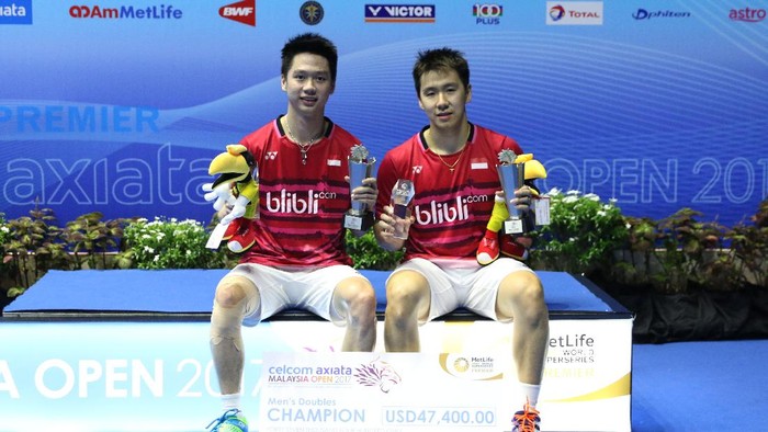 Kata Kevin/Marcus Usai Juara Malaysia Terbuka 2017