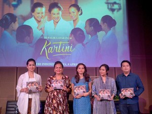 Jelang 19 April, Buku Di Balik Layar Film Kartini Diluncurkan
