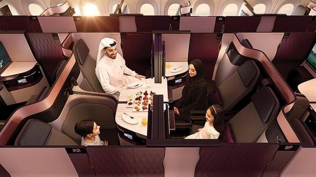 Qsuite maskapai Qatar Airways