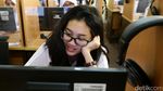 Siswa SMA Negeri 14 Jakarta Ikuti UNBK
