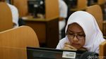 Siswa SMA Negeri 14 Jakarta Ikuti UNBK