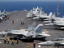 USS Carl Vinson, Kapal Induk AS Penangkal Korea Utara