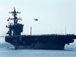 USS Carl Vinson, Kapal Induk AS Penangkal Korea Utara