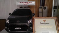 Angka produksi 3 juta unit dicapai pada 10 April 2013 lewat Daihatsu Ayla. Foto: Khairul Imam Ghozali