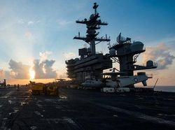 USS Carl Vinson, Kapal Induk AS Penangkal Korea Utara