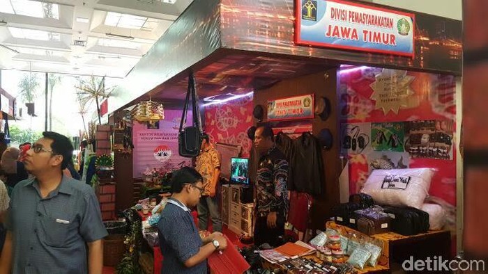 Pameran Produk Unggulan Napi di Jatim Ludes Terjual
