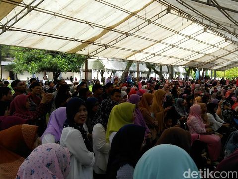 Ribuan Jemaah Padati Ceramah Zakir Naik di Kampus Unhas