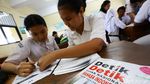 Siswa SMA Negeri 14 Jakarta Ikuti UNBK