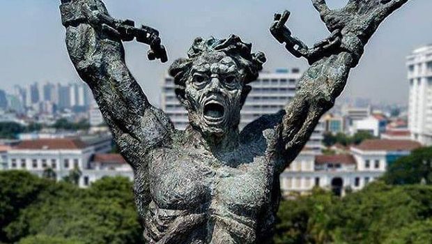 Patung Pancoran Bercitra Keras dan Simbolkan Nasionalisme