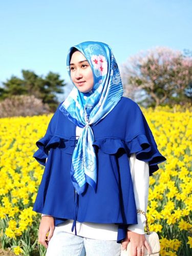 3 Model  Hijab  yang  Kini sedang Tren Seperti Apa 