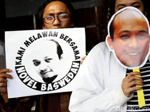 Menanti Gebrakan Polisi Tangkap Pelaku Teror ke Novel Baswedan