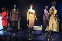 Koleksi seragam pramugarinya (Uniformfreak.com/Facebook)