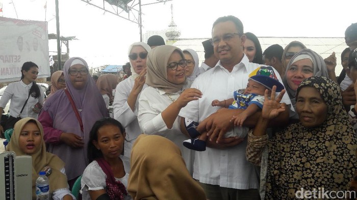 Anies Merasa Terhormat Namanya Dipakai Bayi Asa