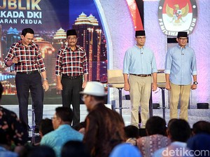 Kampanye Terakhir: Ahok Tak Anggap Istimewa, Anies Sapa Tionghoa