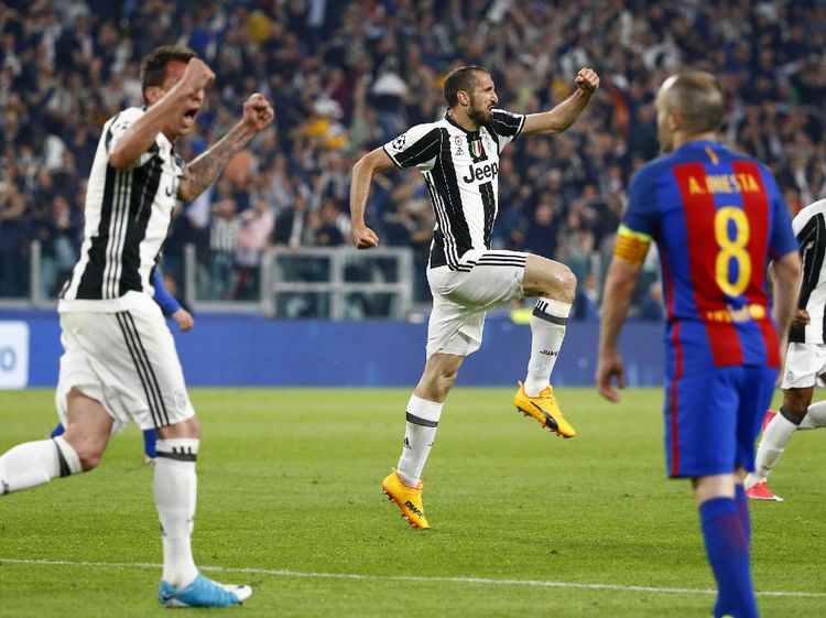 Juve Bungkam Barca Tiga Gol Tanpa Balas