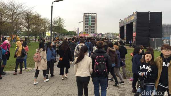 Begini Suasana Coldplay di Taiwan Begini Suasana Coldplay di Taiwan