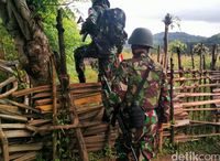 Derap Tentara di Motaain, Tapal Batas RI-Timor Leste