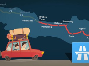 Lewat Tol Trans Jawa, Biaya Mudik bakal Lebih Murah