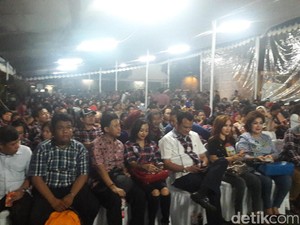 Begini Suasana Nonton Bareng Debat Final Pilgub DKI di DPP Nasdem