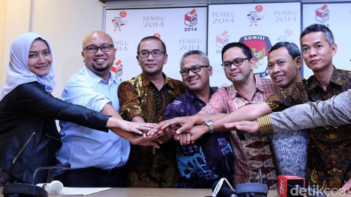 Komisioner KPU Arief Budiman, terpilih menjadi Ketua KPU periode 2017-2022.
