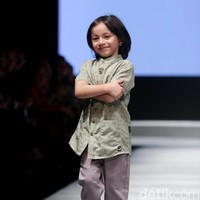 Koleksi Elzatta Hijab di Muslim Fashion Festival 2017. Jakarta Convention Center. Senayan. Jakarta. [Foto: Mohammad Abduh/Wolipop]