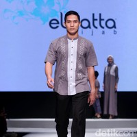 Koleksi Elzatta Hijab di Muslim Fashion Festival 2017. Jakarta Convention Center. Senayan. Jakarta. [Foto: Mohammad Abduh/Wolipop]