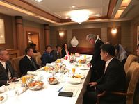 Susi dengan President Director Japan Radio