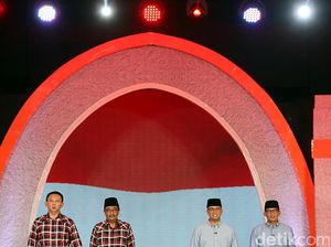 Ahok-Djarot Agresif di Akhir, Anies-Sandi Halus di Awal Saat Debat